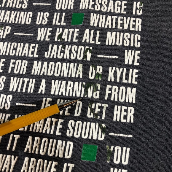 KFMDM Sucks Rock Electro Band Distressed Vintage T - Picture 9 of 16